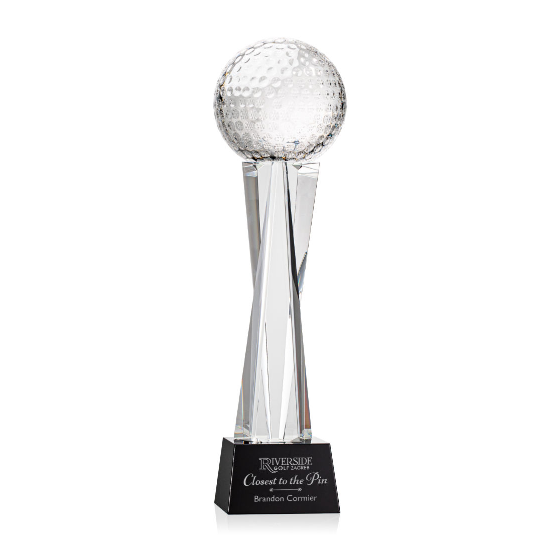 Golf Ball Award on Grafton Base - Black 13