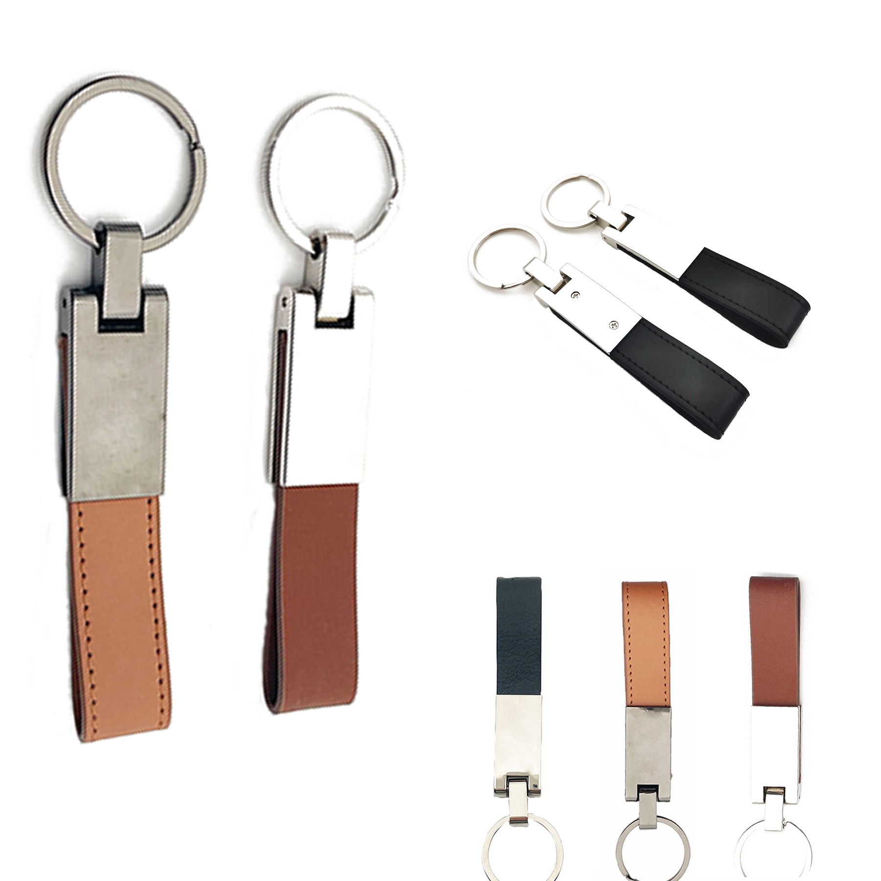 Creative Leather Keychain 5