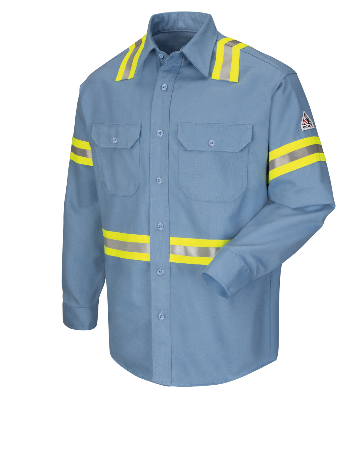 Bulwark - Uniform Shirt - Men's Enhanced Vis Uniform Shirt - Grey 1