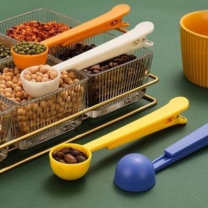 Scoop Spoon With Seal Clip For Measuring And Fresh Sealing 16