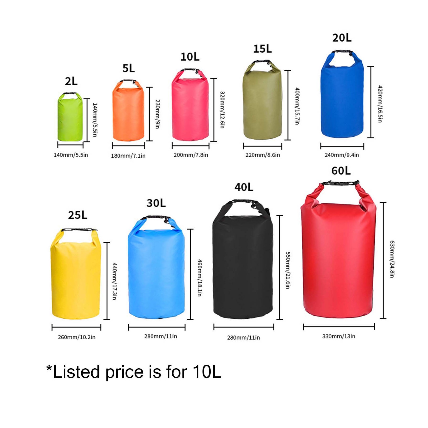 Floating Waterproof Dry Backpack 6