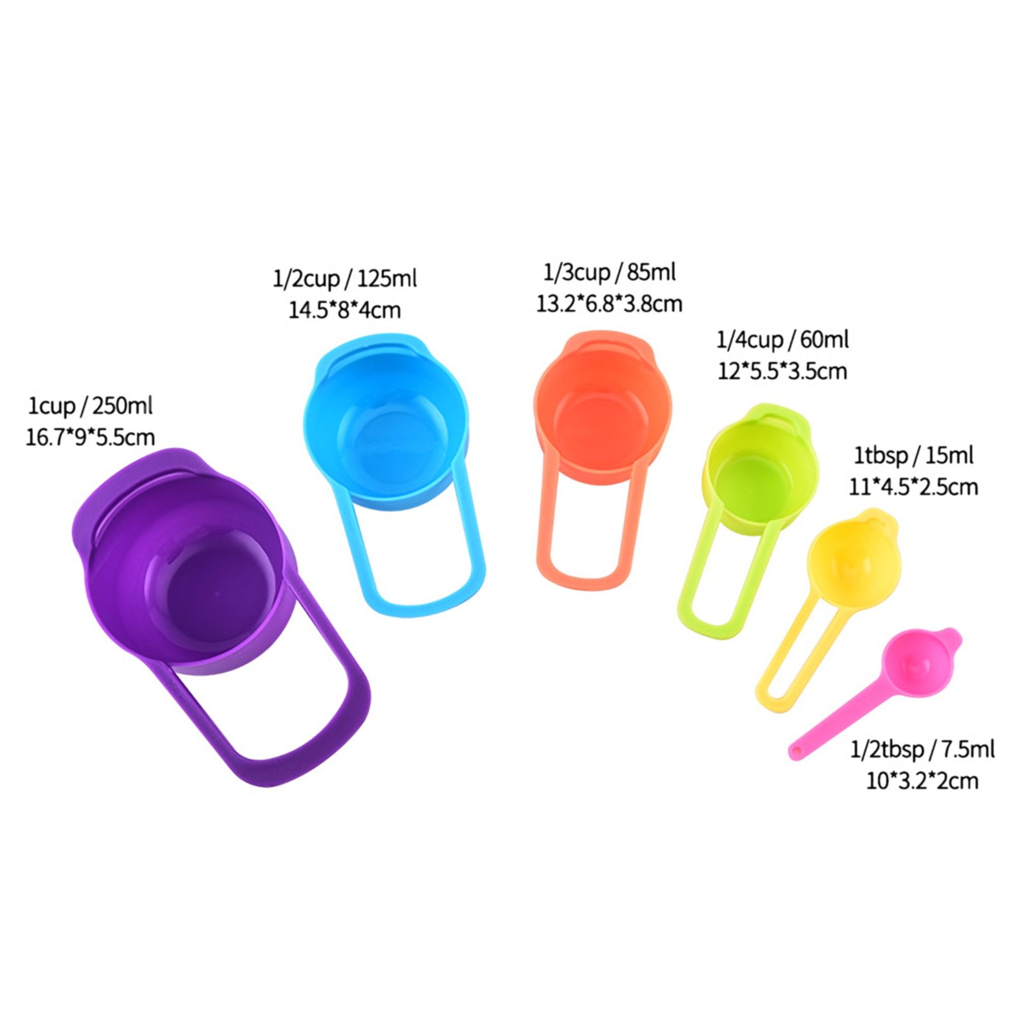 6-Piece Measuring Cup and Spoon Set 3