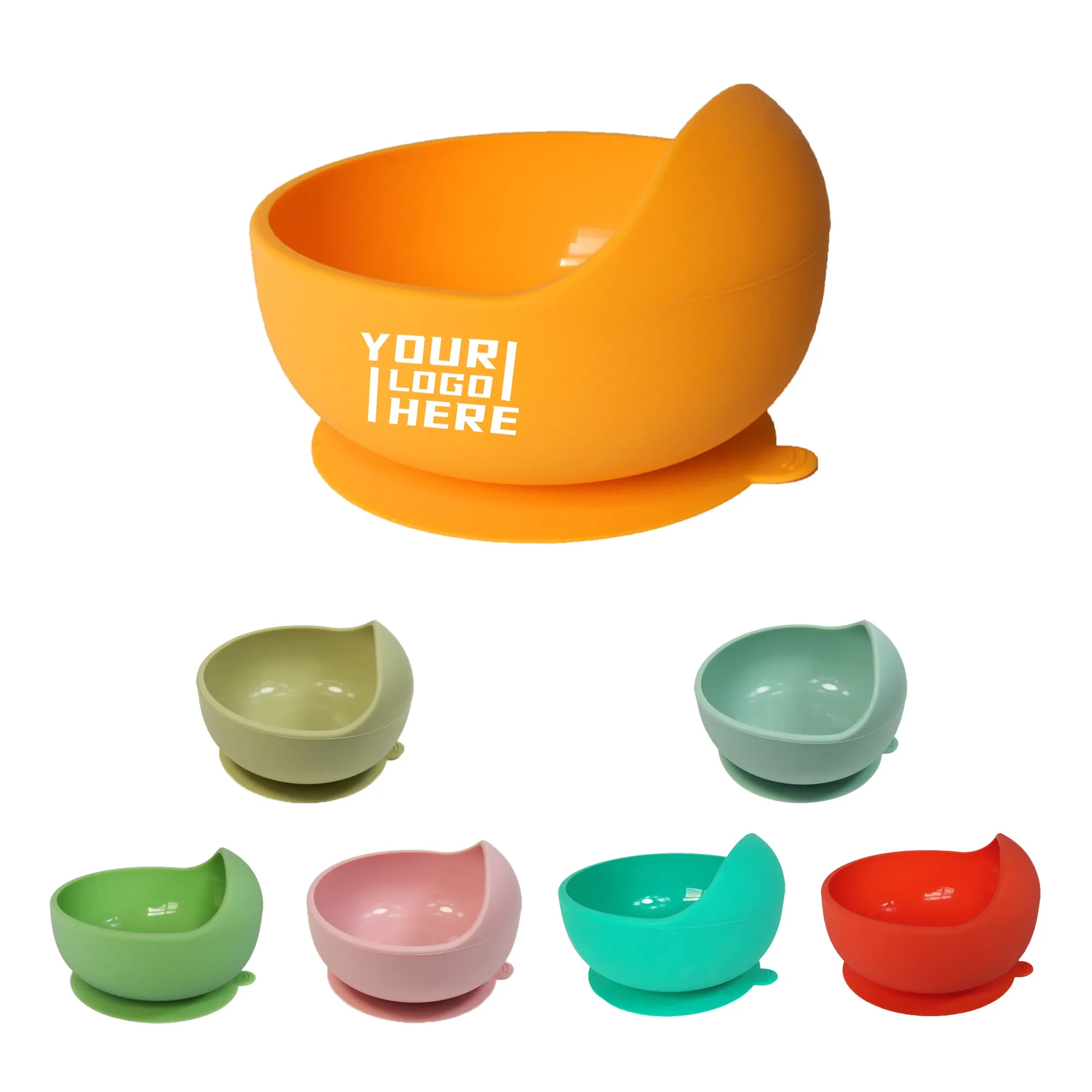 Skidproof Silicone Placemat Bowls