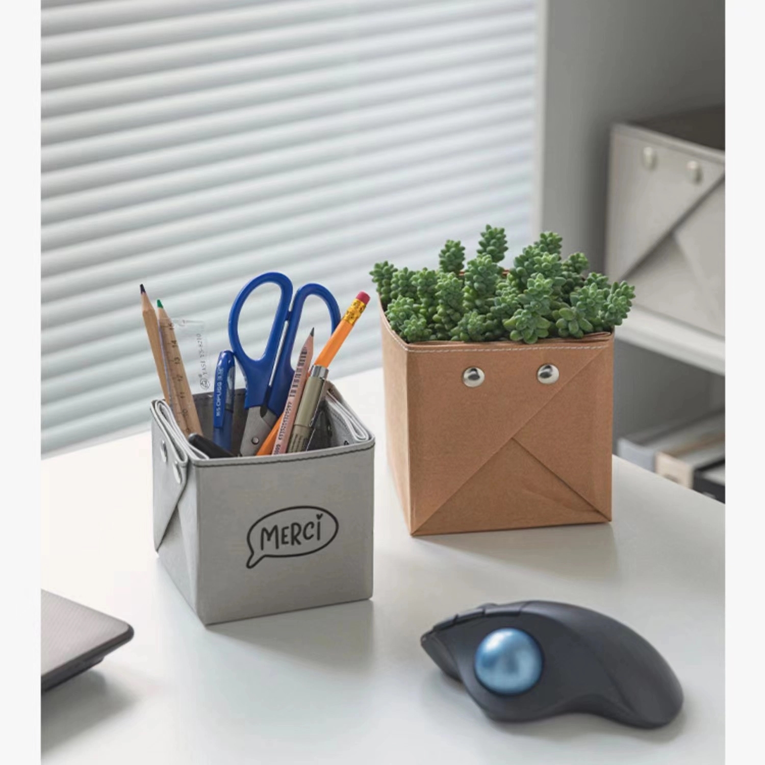 Washable Grease Proof Kraft Paper Basket 11