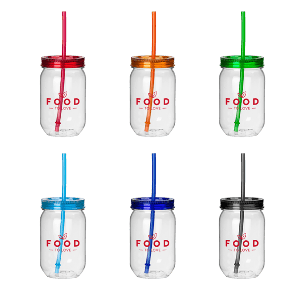 Fiesta Mason Jar Tumbler - 22 Oz.