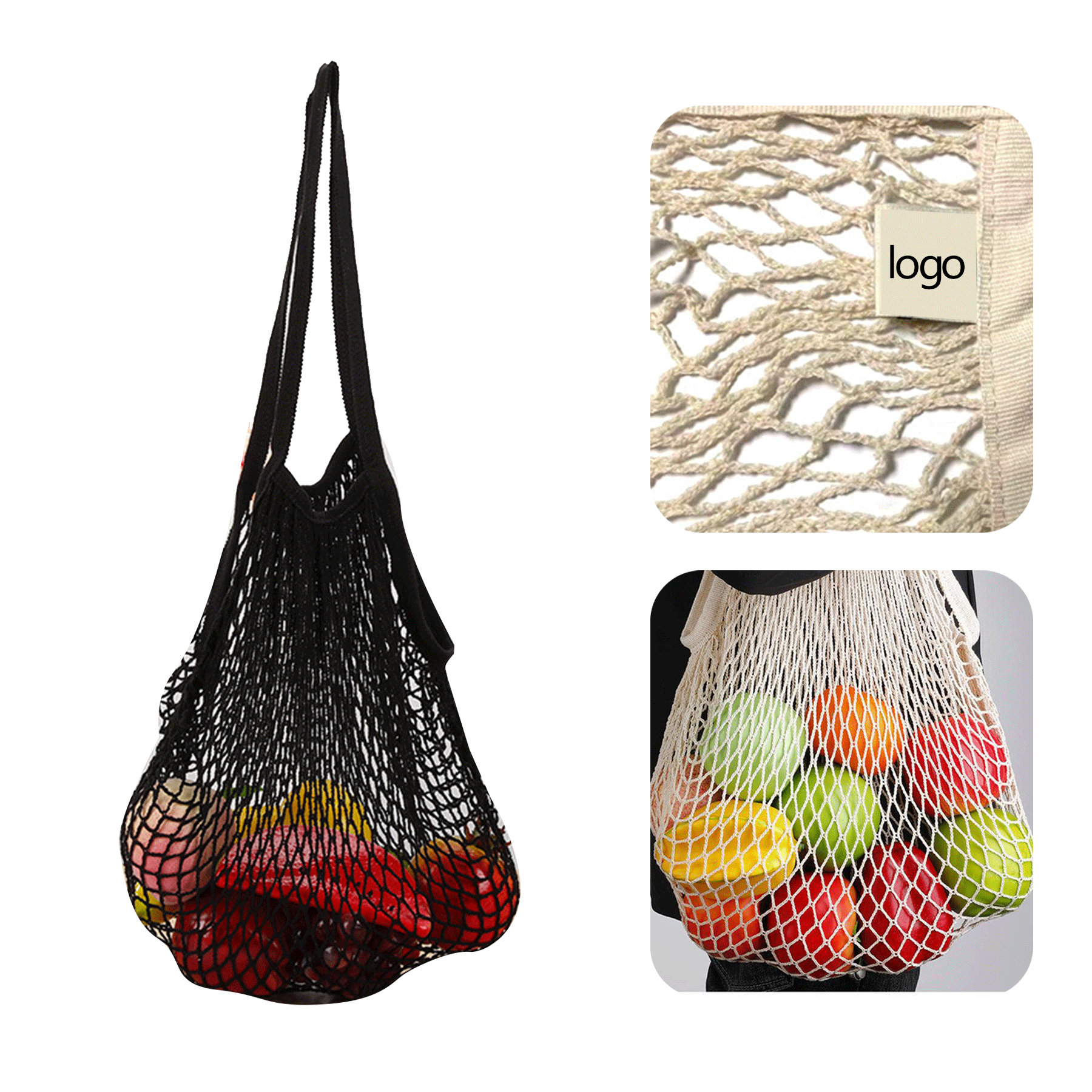 Shopping Cotton Net Bag 2