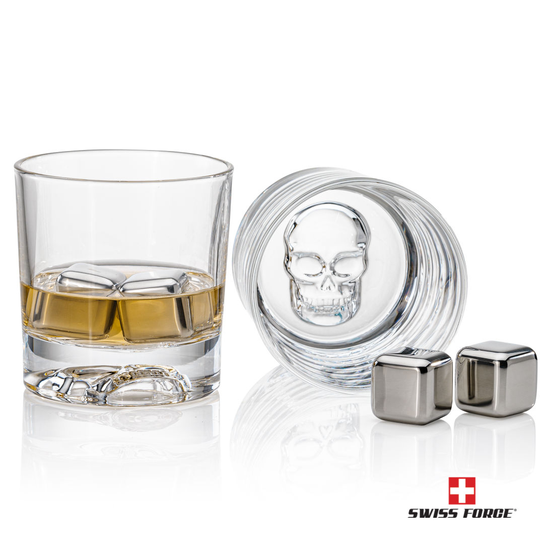 Swiss Force® S/S Ice Cubes & 2 Delrina Skull OTR 4