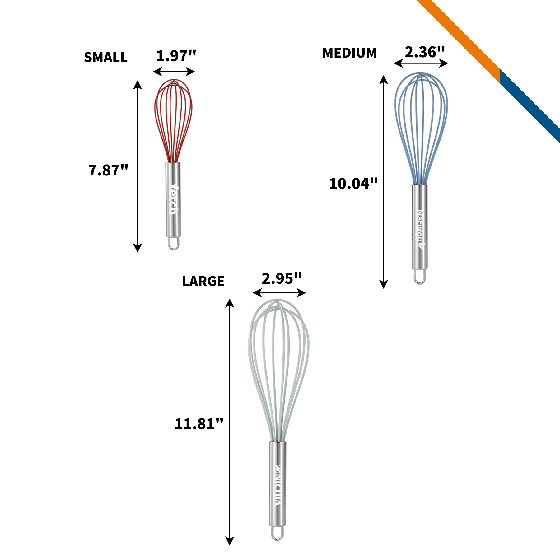 Kerr Silicone Kitchen Whisk 3