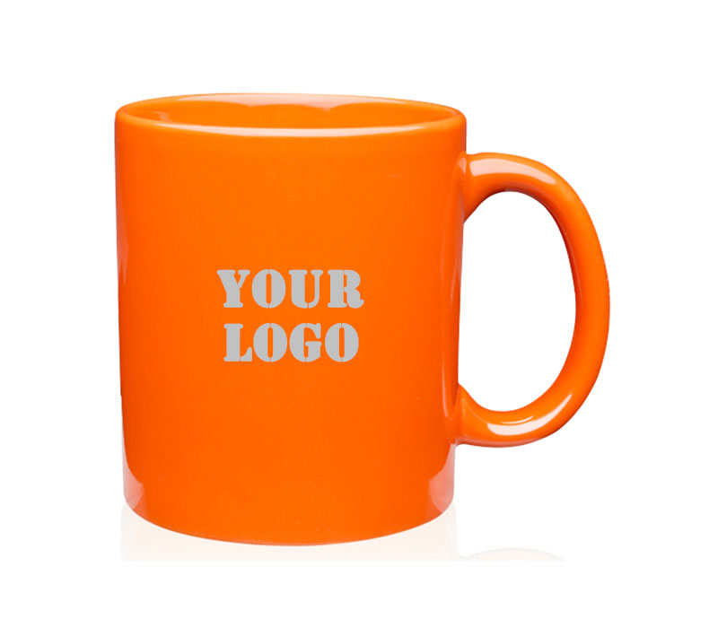 Colored Ceramic Mug, 11 oz. 10