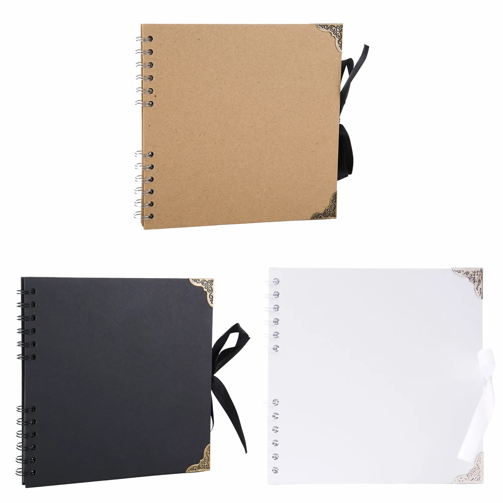 Vintage Coil DIY Scrapbook Album 3