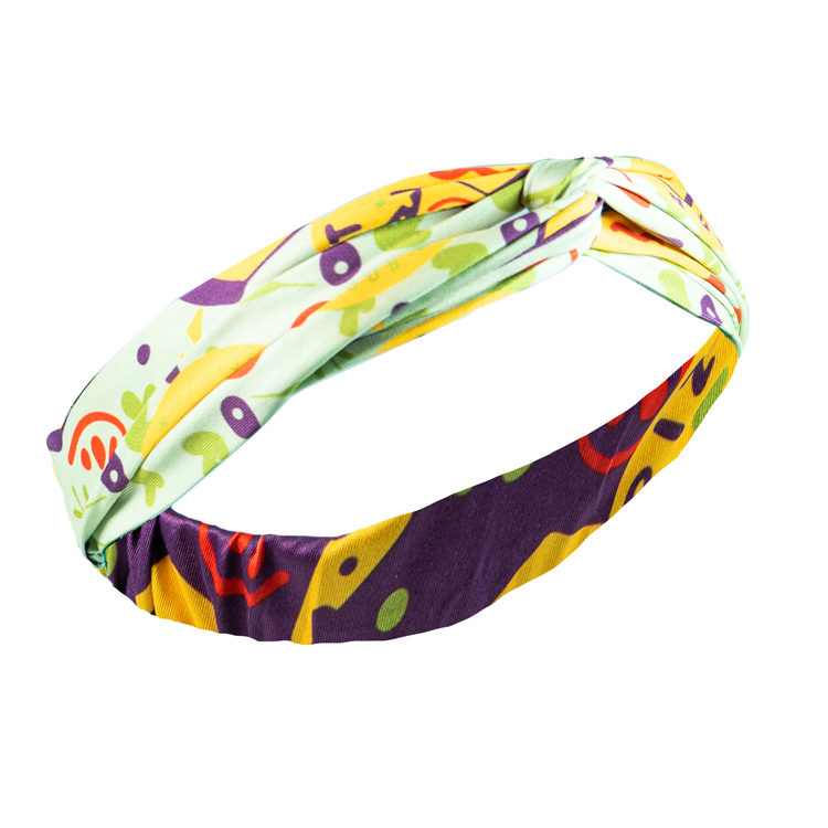 Full Color Knotted Head Band 4