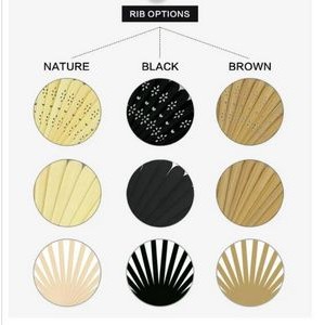 Bamboo Folding Paper Hand Fan 1