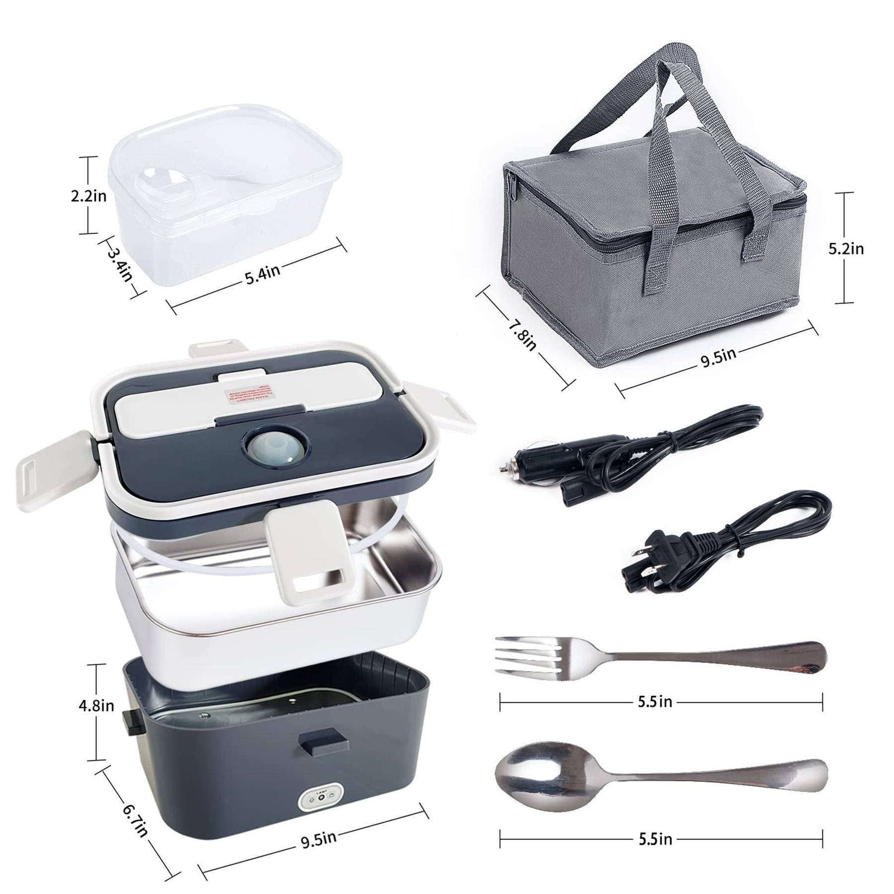 Portable Electric Lunch Box 7