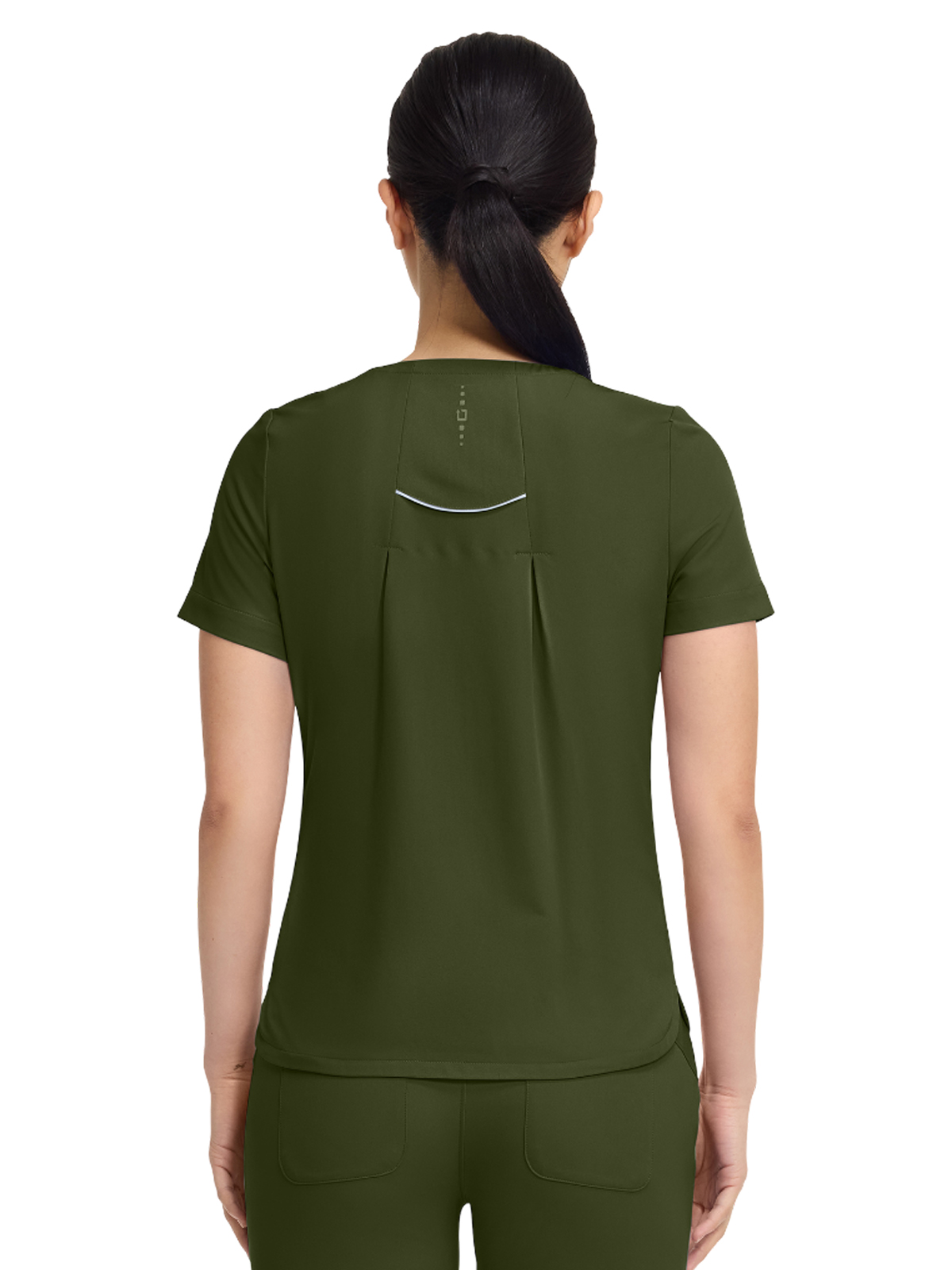 Healing Hands - 360 - Women's 3-Pocket Crew Neck Top 3