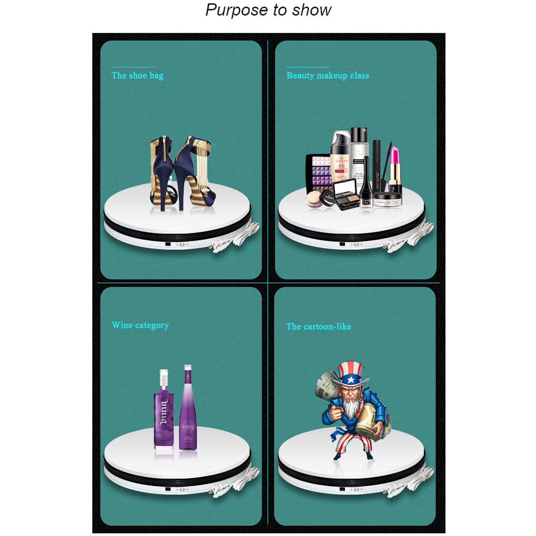 Motorized Rotating Display Stand 5