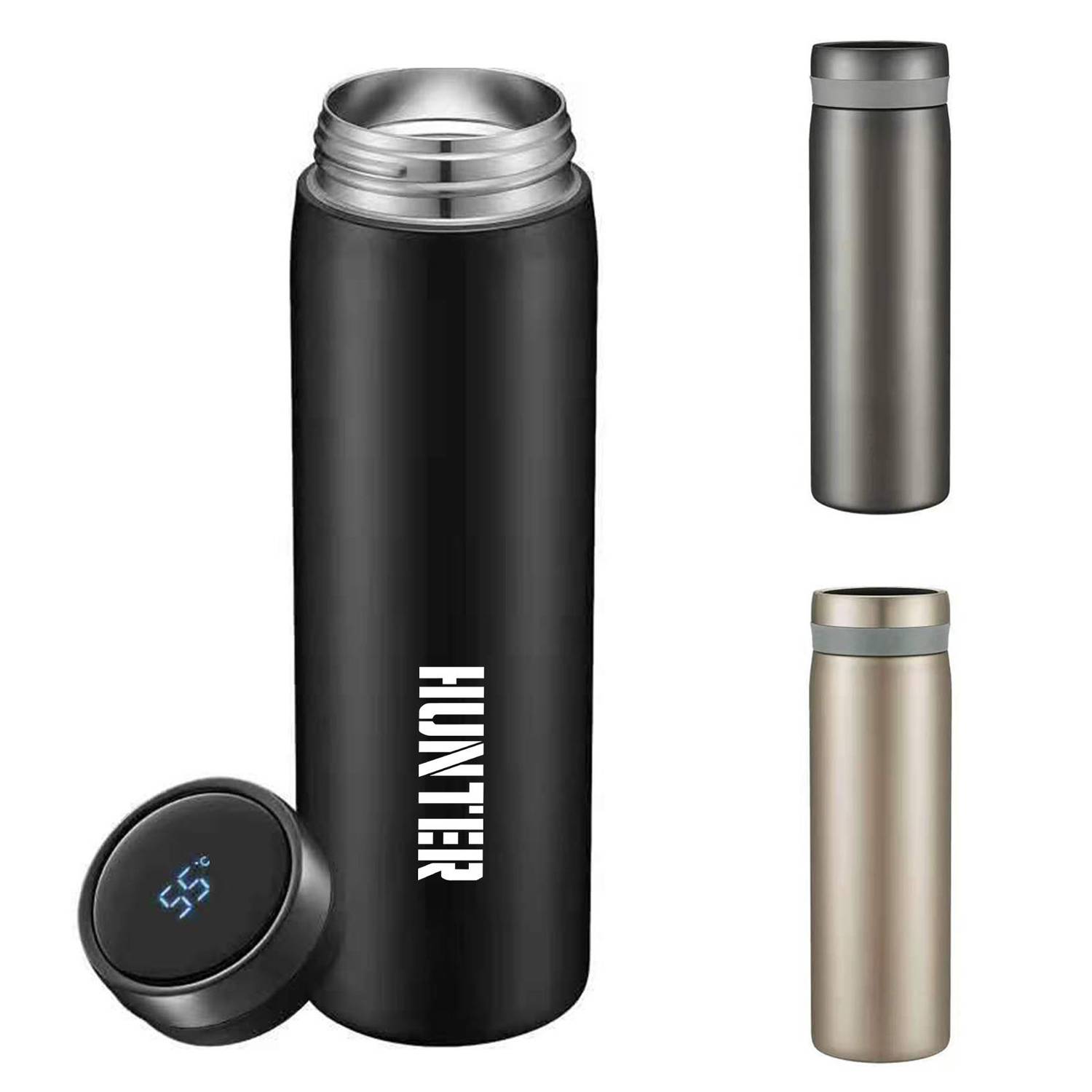 17.6oz Stainless Steel Temperature Display Insulation Cup