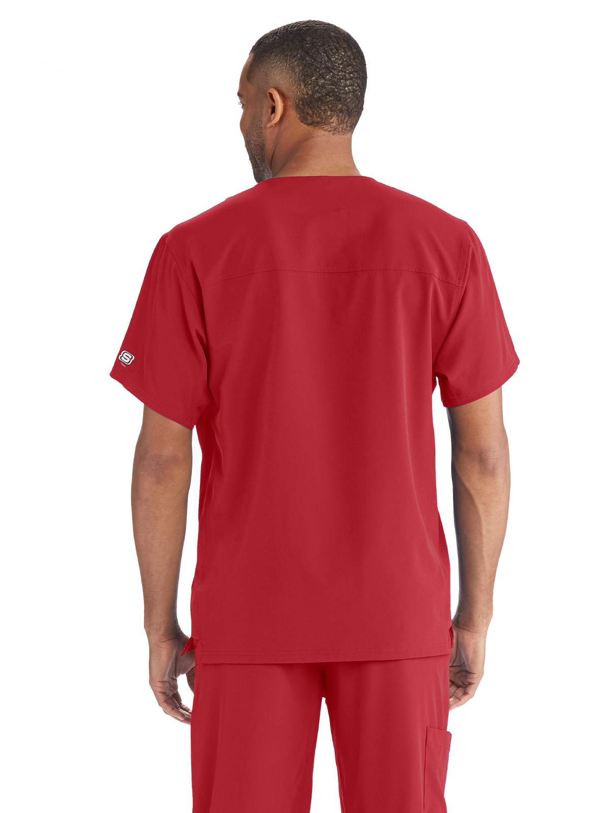 Skechers - Men's One-Pocket V-Neck Structure Scrub Top 43