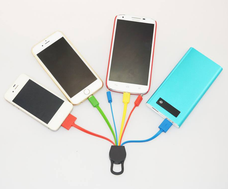 ColorLoop 5-in-1 Keychain Charger 4
