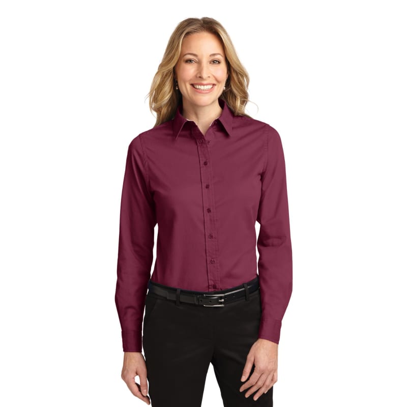 Port Authority Ladies Long Sleeve Easy Care Shirt. 77