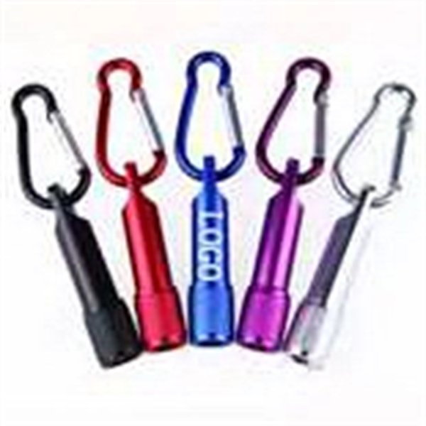 Columbia Flashlight With Carabiner 2