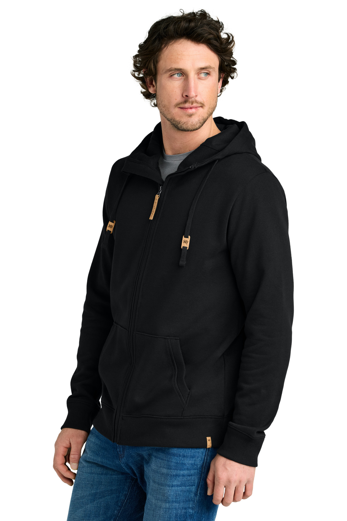 tentree Space Dye Fleece Full-Zip Hoodie TTCM4414 4