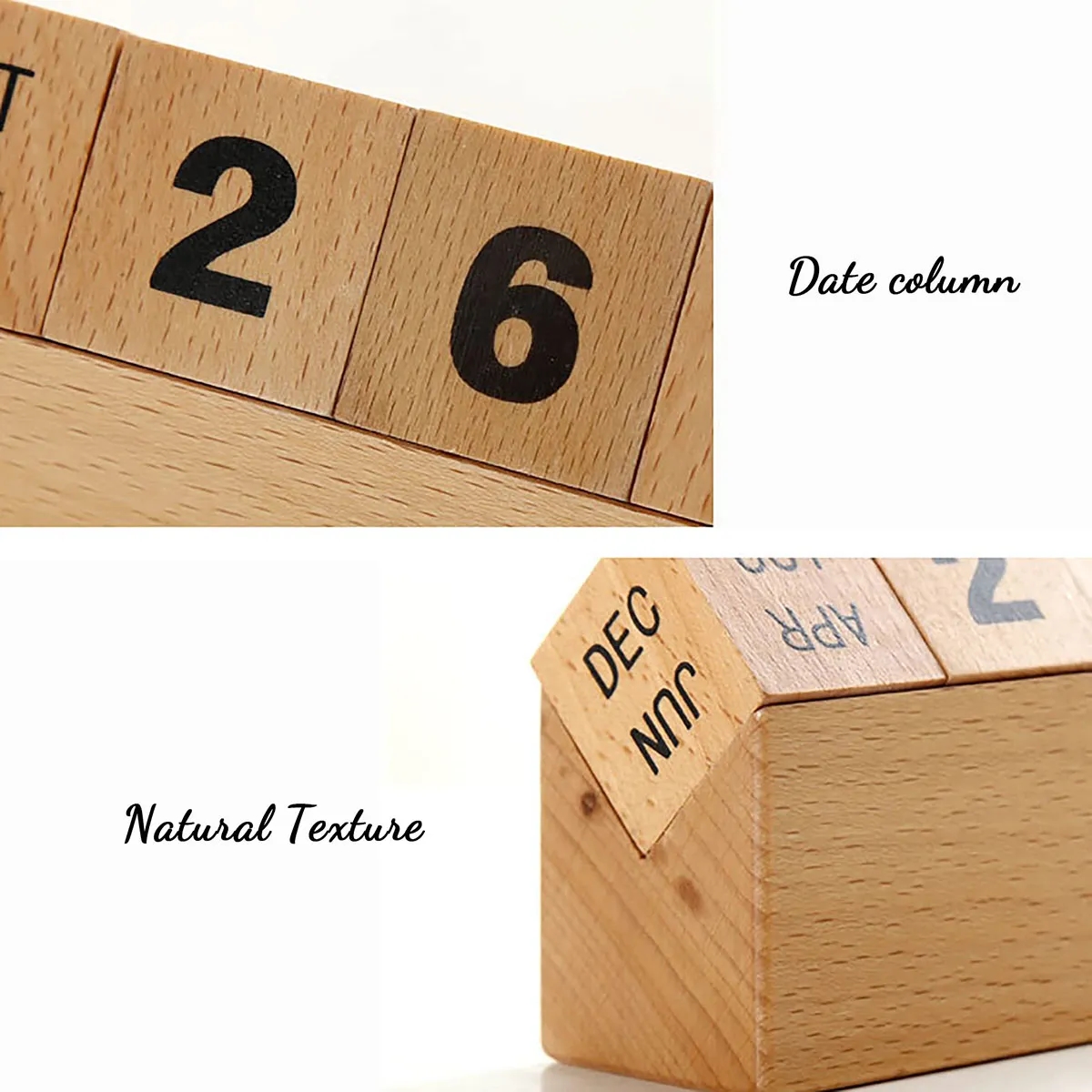 Wooden Perpetual Calendar 1