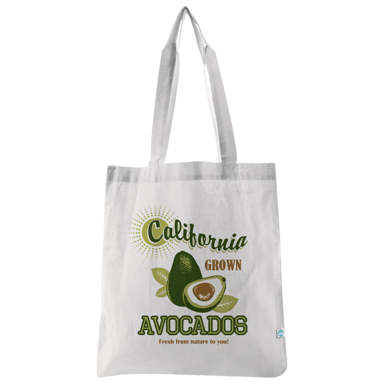 6 oz.Econo Cotton Tote - White 2