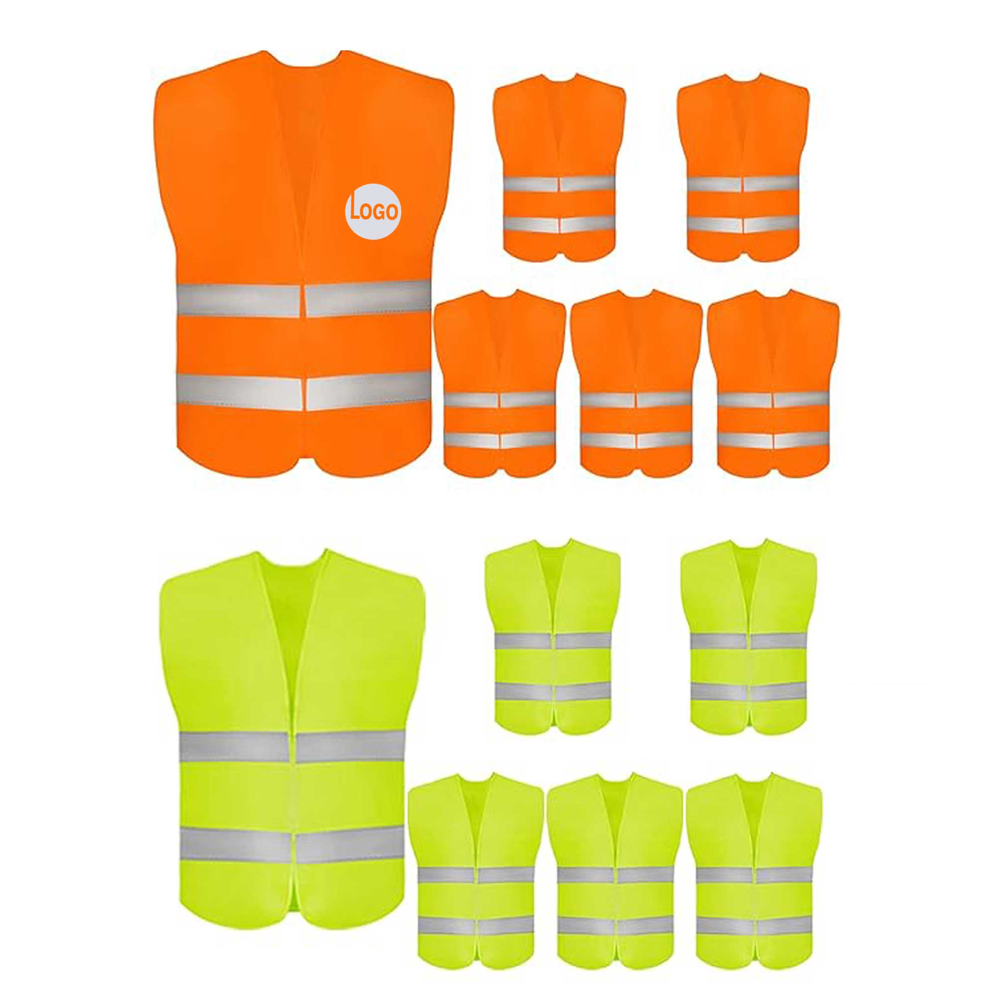Unisex High Visibility Safety Vest 2