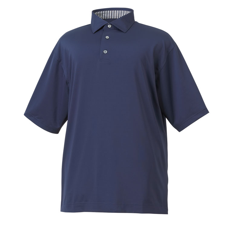 FootJoy ProDry Performance Solid Lisle Polo - Self Collar 13