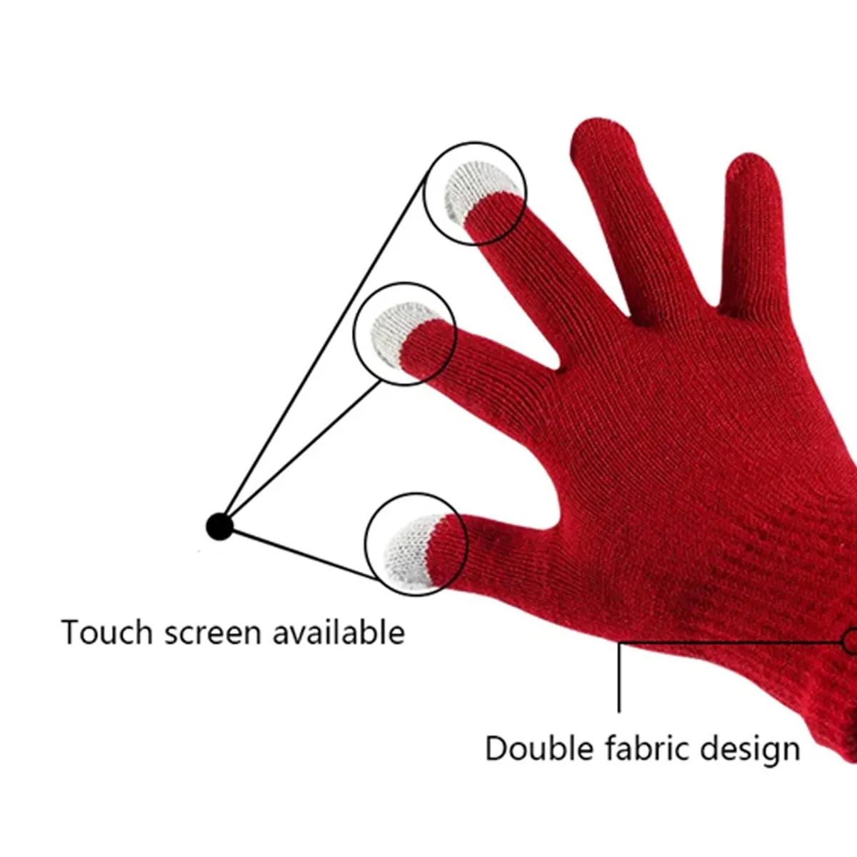 Smart Touchscreen Gloves - Full Color 2