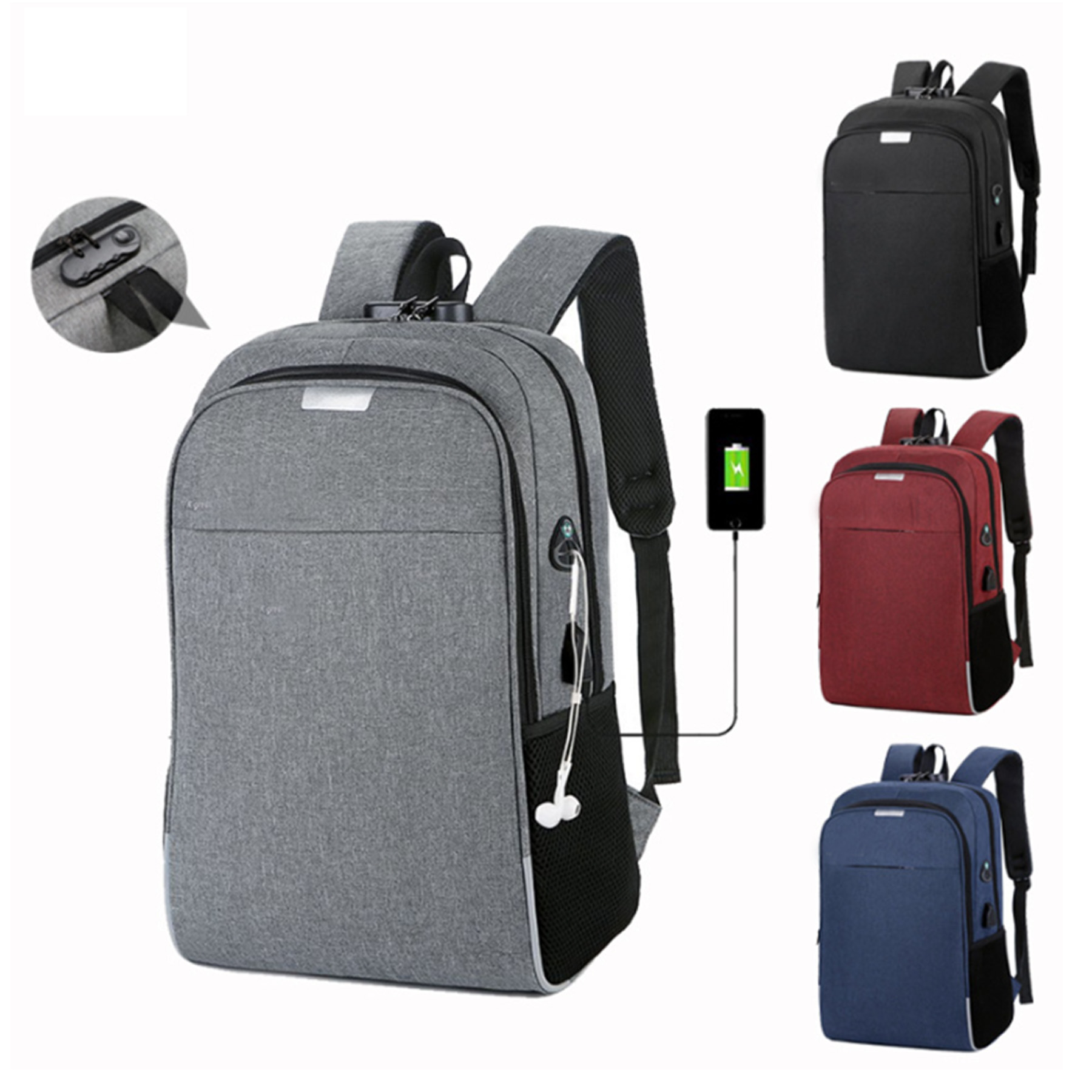 Casual Business Computer Backpack 2
