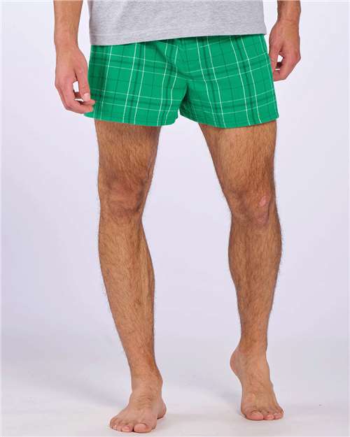 Men's Double Brushed Flannel Boxers - BM6701 67