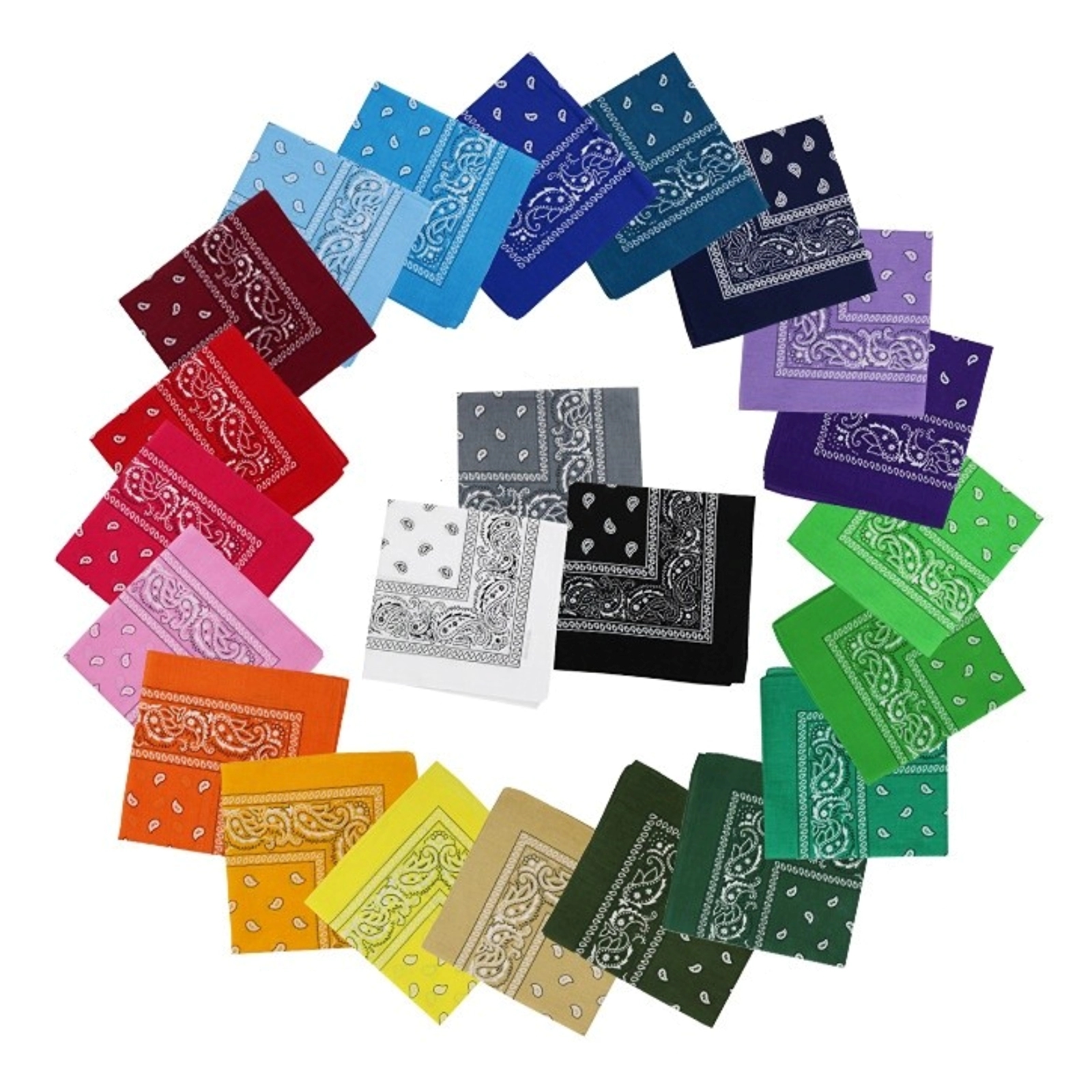 Cotton Custom Printed Square Scarf, custom women's shirt with logo imprint 6