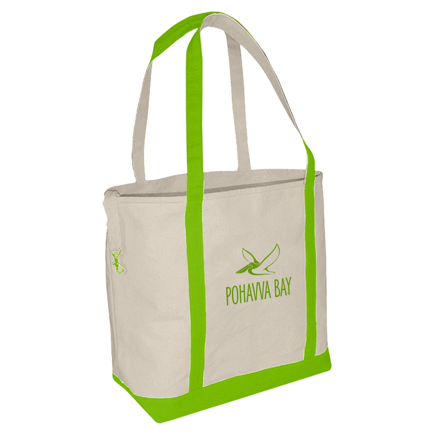 Small Accent Boat Bag, custom tote bag with logo imprint 17