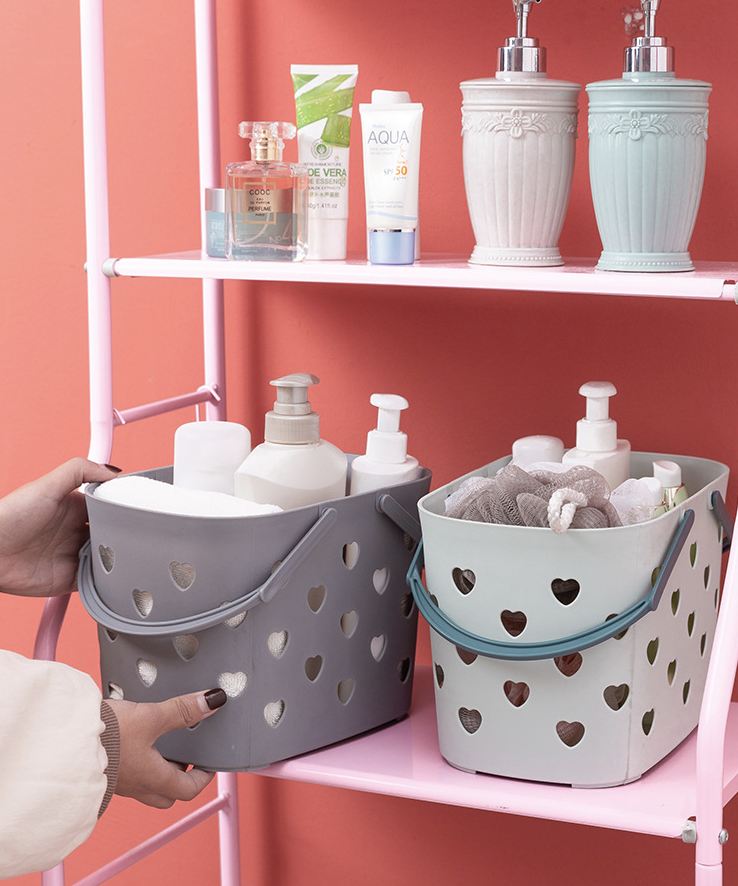 Plastic Bath Basket With Handle 10