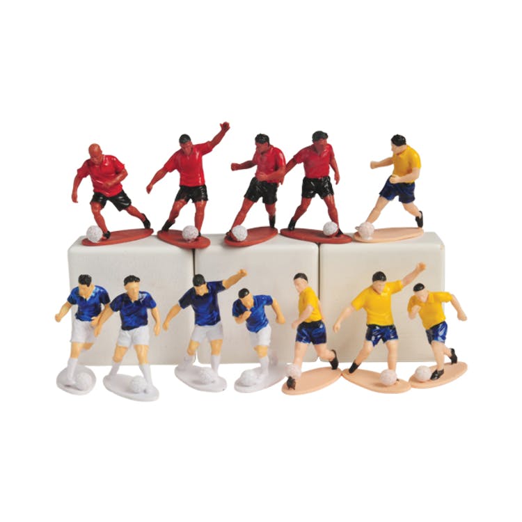 Soccer Player Toy Figures - 2.5" 2