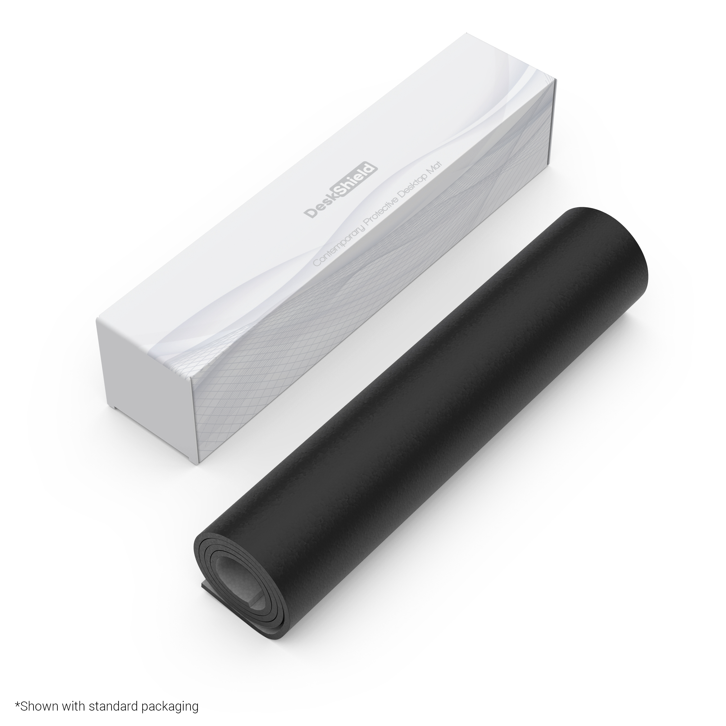 DeskShield: Contemporary Desk Mat (BLACK) 8