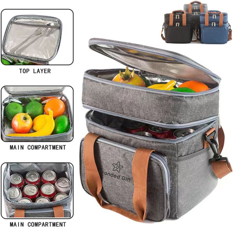 Double Compartment Lunch bag 1