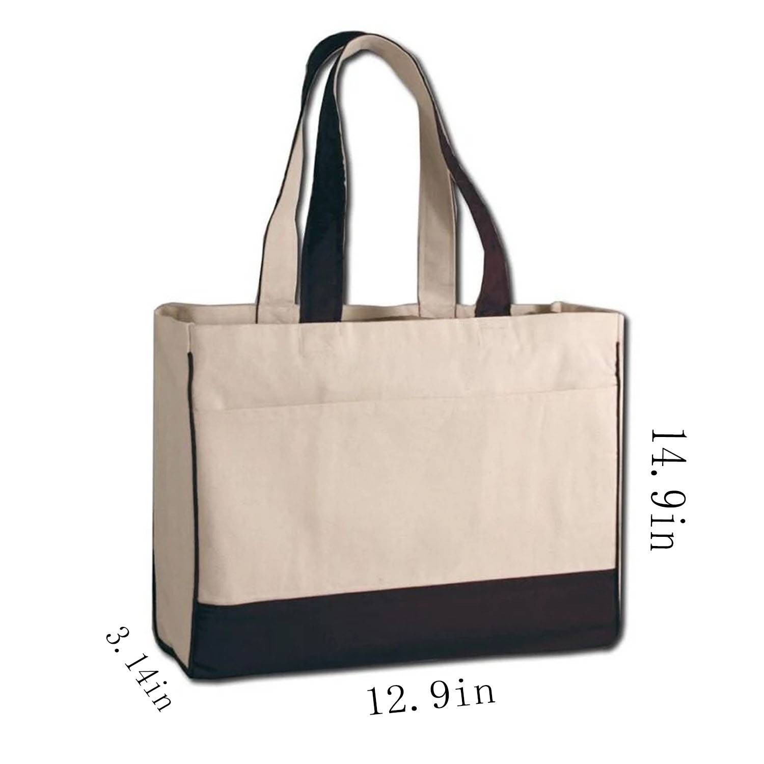 Canvas Tote Bag, custom tote bag with logo imprint 2