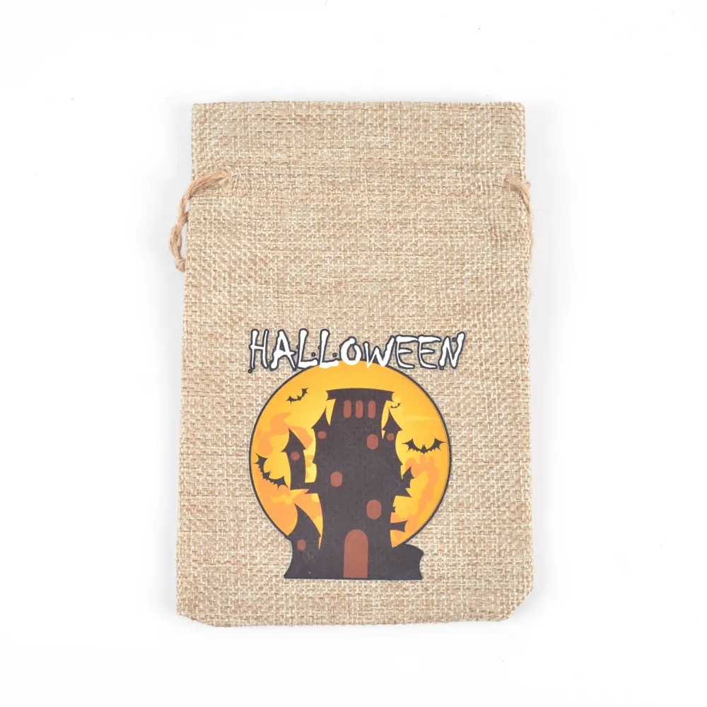 Burlap Drawstring Bag 3.94x5.91x1.18 Inch Compact Size 11