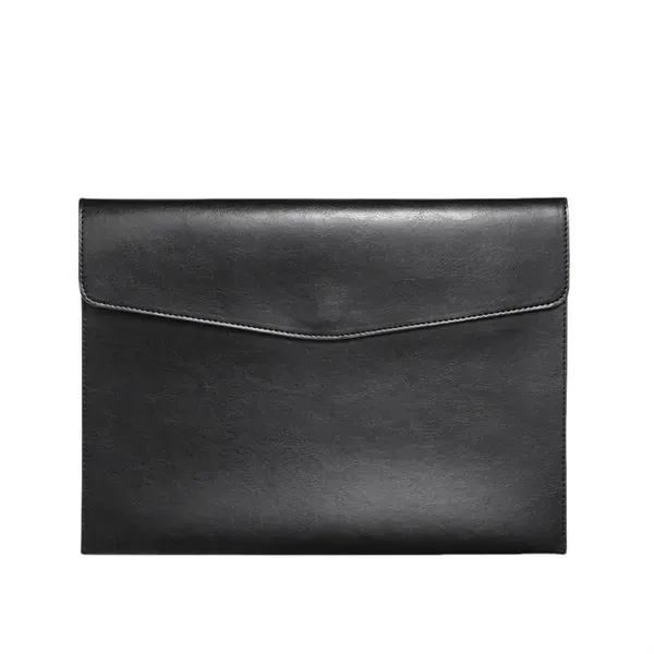 Stylish Business Tote - Water-Resistant Faux Leather 8