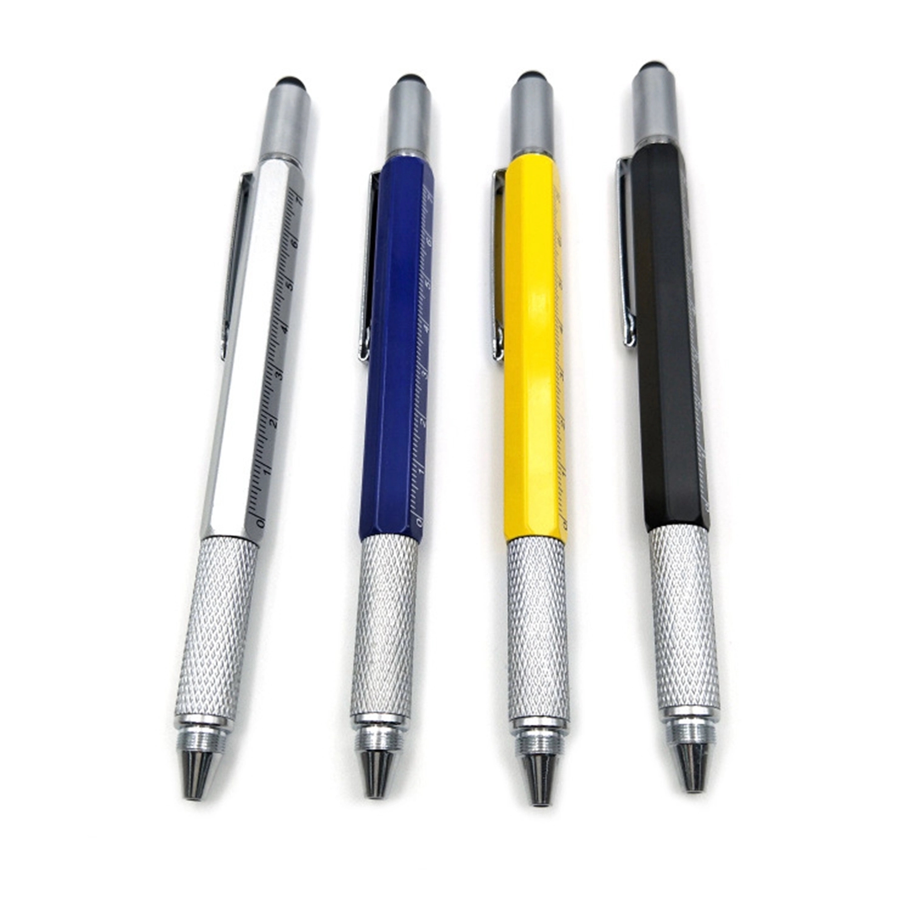 6 In 1 Plastic Multi Tool Touch Ballpoint Pen 8