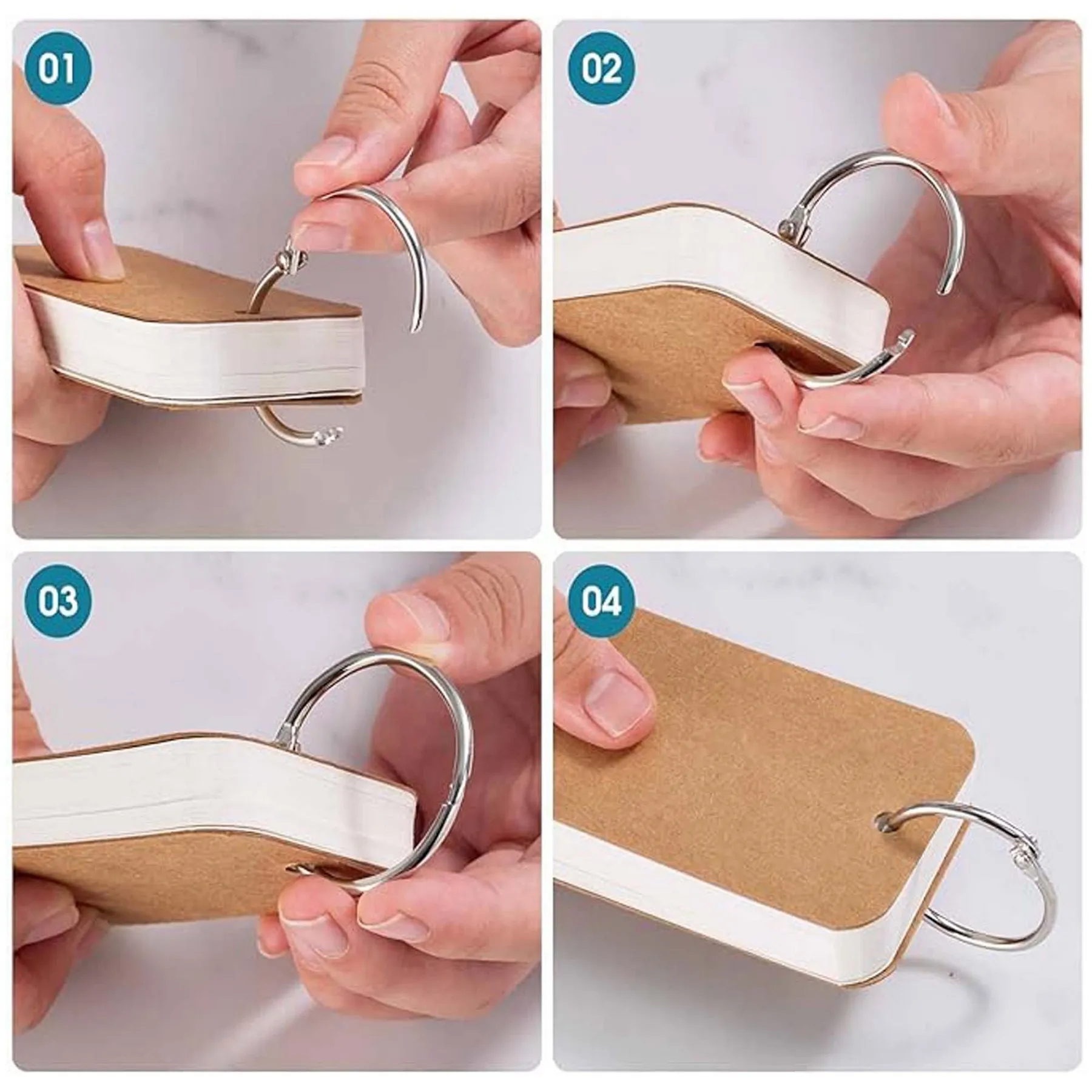 Index With Binding Rings Double-sided Available Study Cards 5