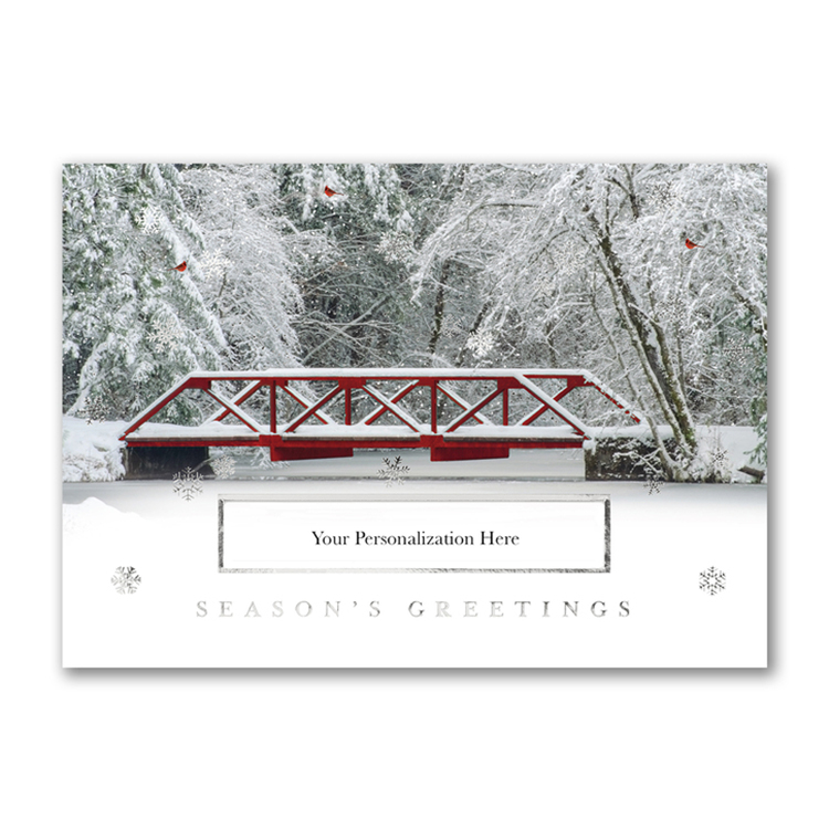 Hint of Red Holiday Card 2