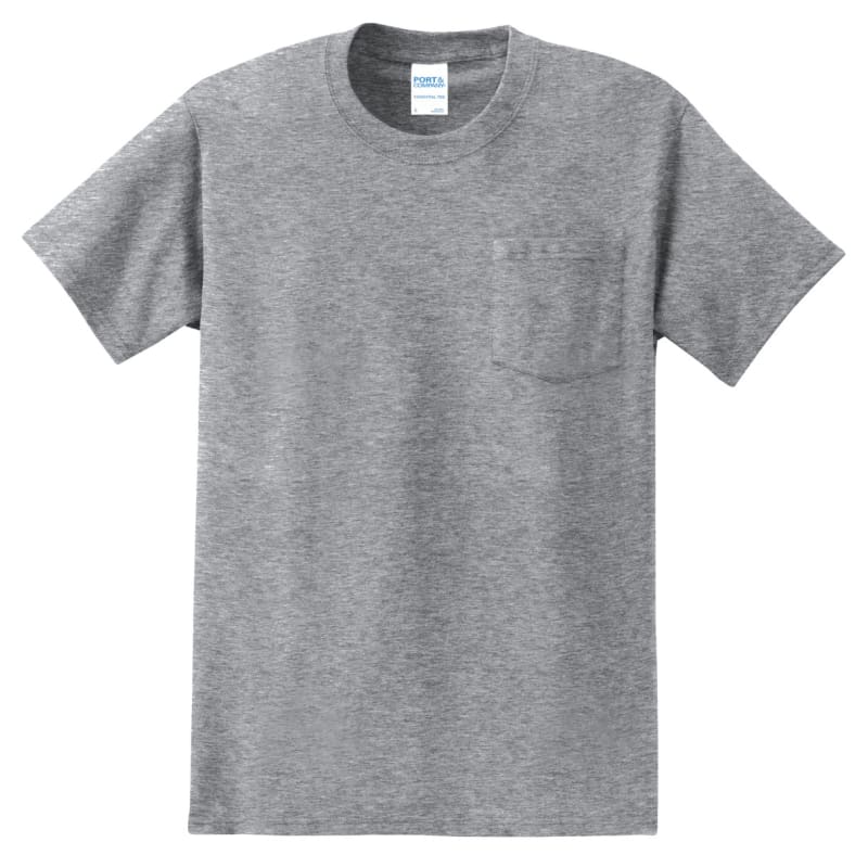 Port & Company - Tall Essential Pocket Tee. 74