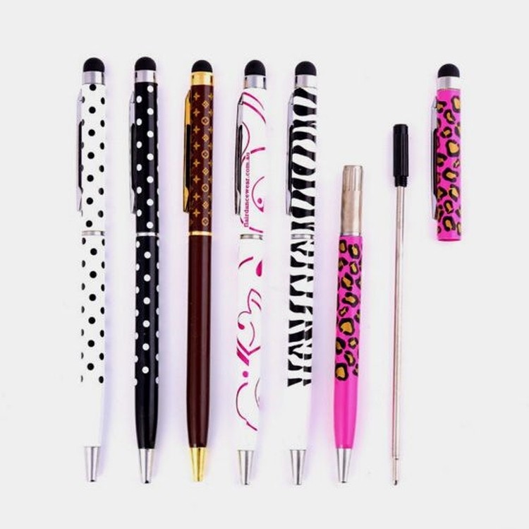 metal ball-point Pen+full color imprint+touch screen stylus+fast delivery 2