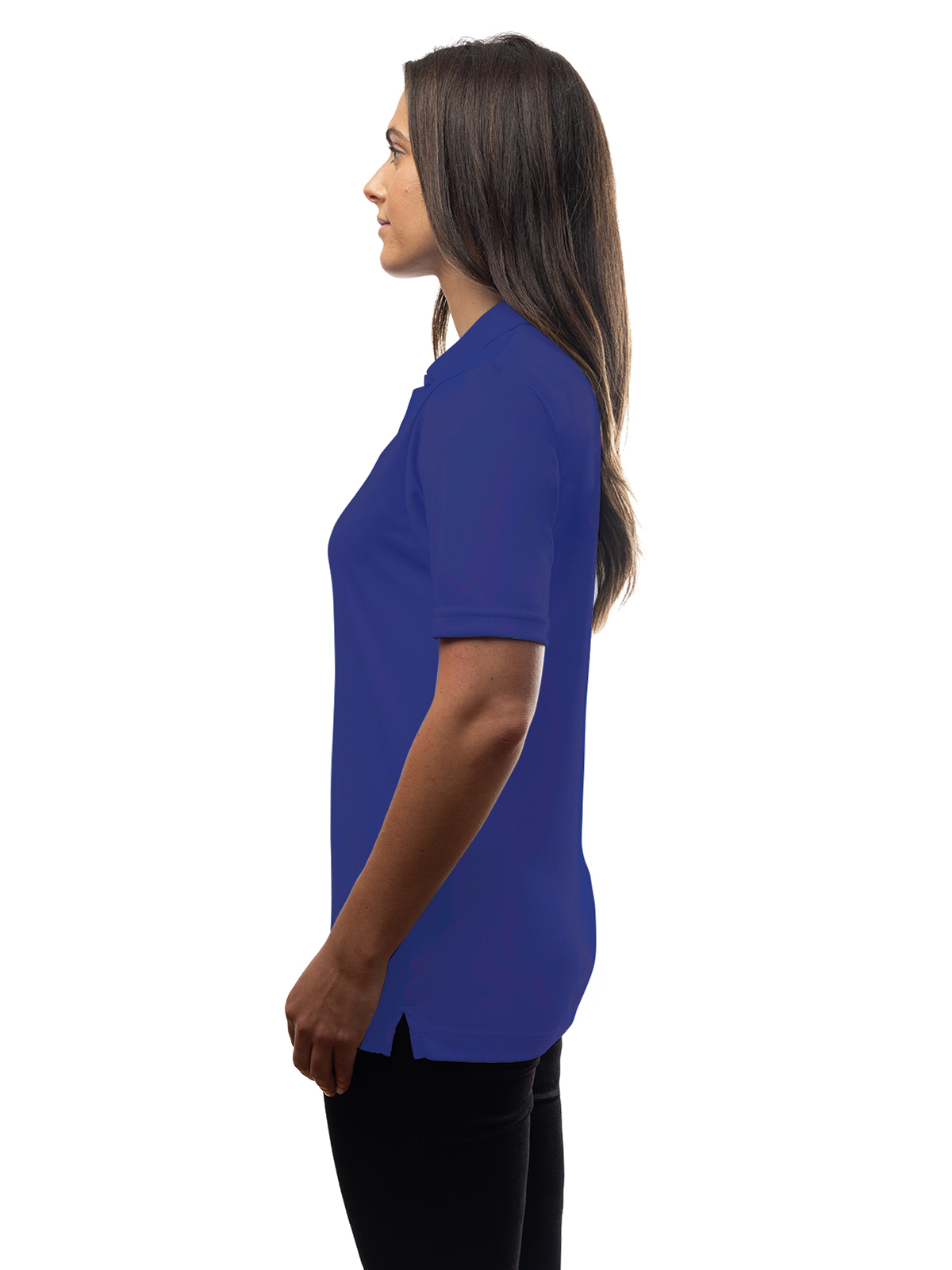 Blue Generation - Women's Pocketless Value Wicking Polo 5
