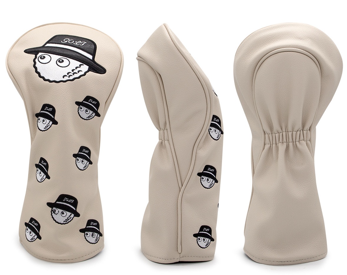 Custom Leather Driver Headcover 5