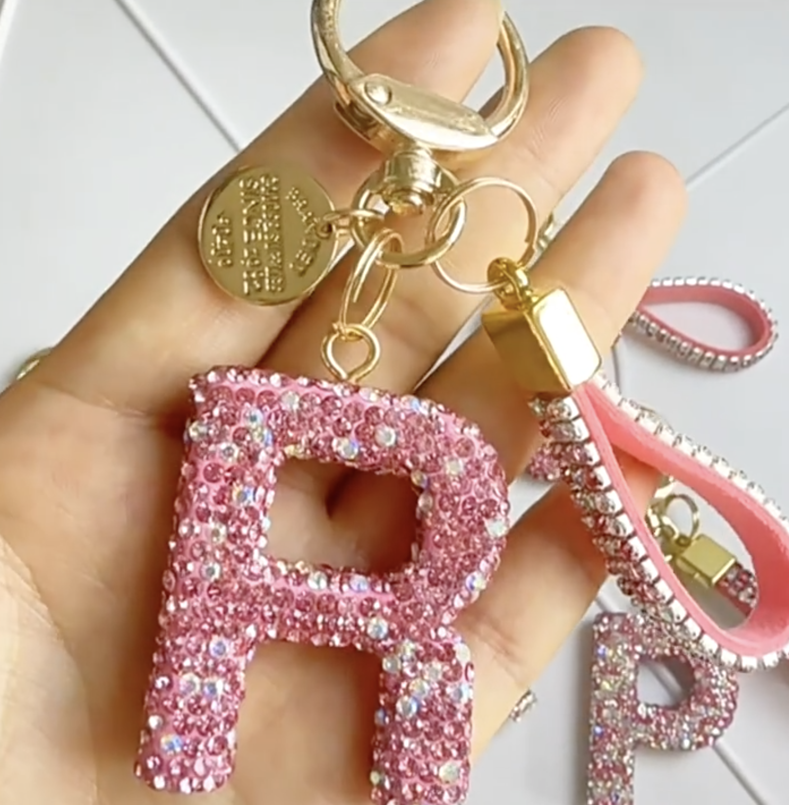 Bling Sparkly Cute Backpack Car Key Accessories 13