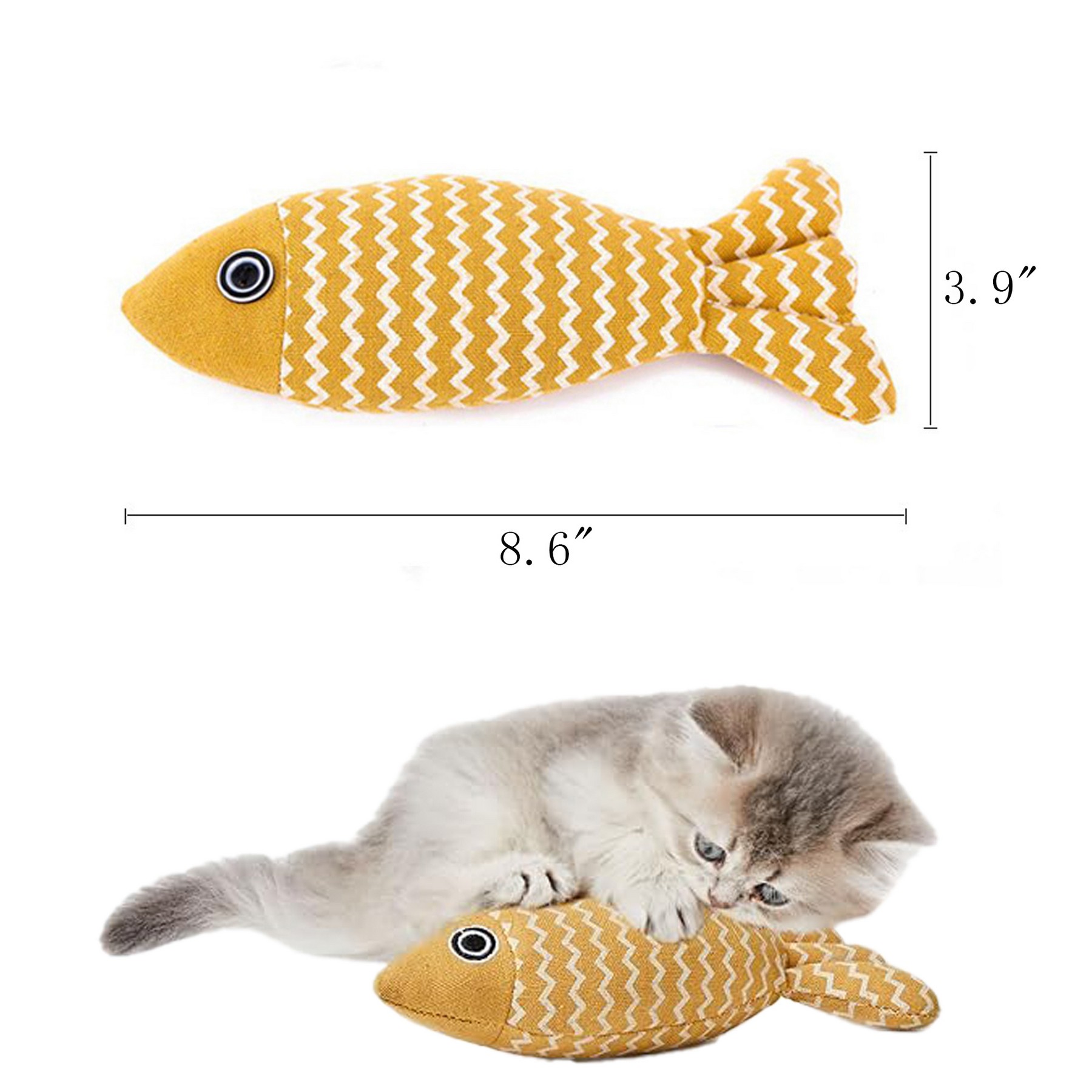 Cat Catnip Toy Fish 4